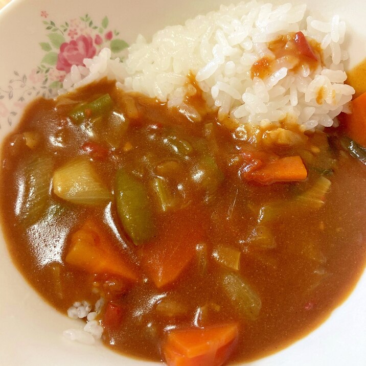 野菜だけ☆簡単カレーライス